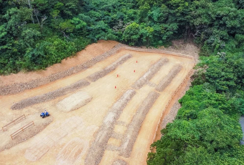 バギーのコースの写真